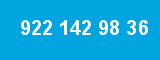 922 142 98 36 922 142 98 36